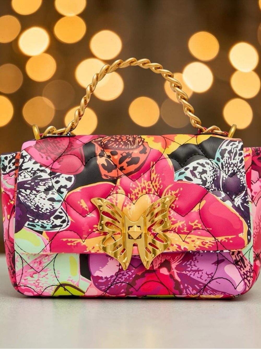 Betsey Johnson Butterfly Puffed Flap Bag NWT
